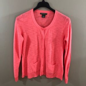Eddie Bauer Coral Lightweight Cardigan Sweater-L